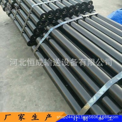 厂家白色尼龙托辊 防水防尘 矿用三联槽型平行托辊缓冲托辊拖轮图3