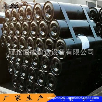 厂家白色尼龙托辊 防水防尘 矿用三联槽型平行托辊缓冲托辊拖轮图2