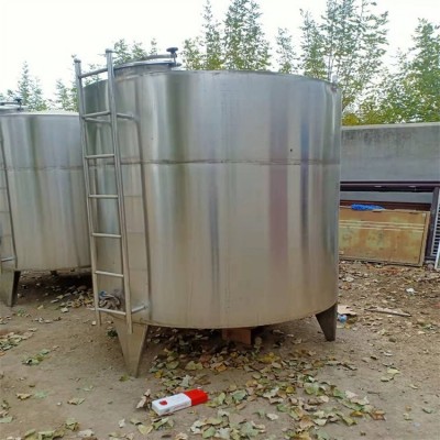 二手立式不锈钢储罐 304液体搅拌罐 白酒乳品储运设备图3