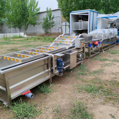 全自动清洗风干流水线 净菜加工设备 巴氏杀菌机二手食品加工设备图3
