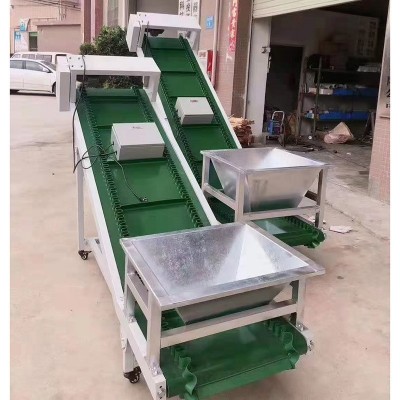 小型爬坡输送机裙边流水线注塑机传送带食品传送机装卸货运输带图3