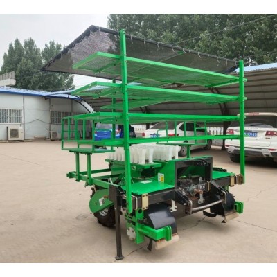福瑞特 自走式移栽机 两行蔬菜小苗移植机械 种苗栽苗器图4