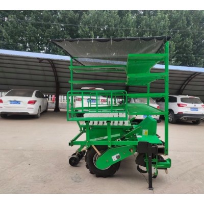 福瑞特 自走式移栽机 两行蔬菜小苗移植机械 种苗栽苗器图5
