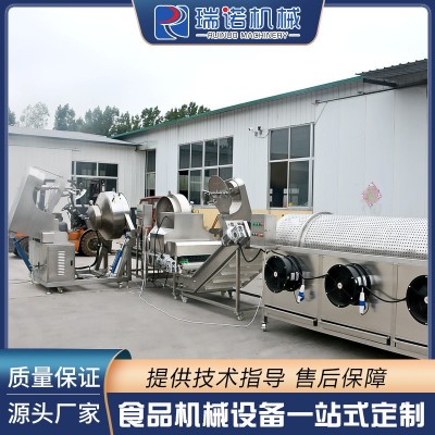 瑞诺销售爆米花机燃气款新式全自动大型商用美式球形爆米花机器图4
