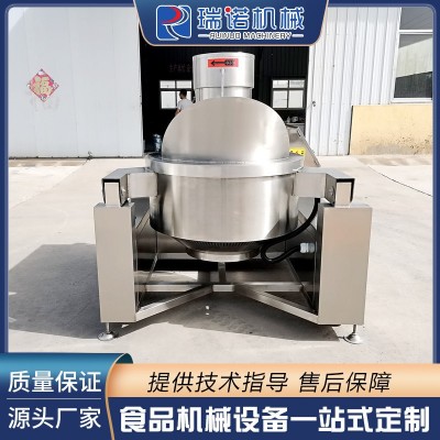瑞诺销售爆米花机燃气款新式全自动大型商用美式球形爆米花机器图3