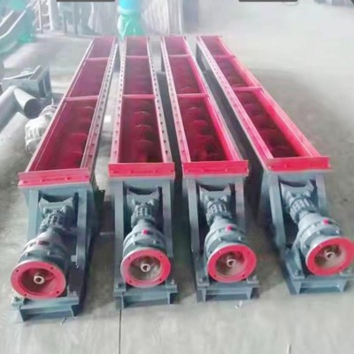 螺旋输送机绞龙上料机粉煤灰水泥沙子干粉颗粒物料管式螺旋输送机图4