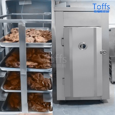 大型熟食品降温真空预冷机 定制食品快速冷却机 卤制品真空冷却机图2