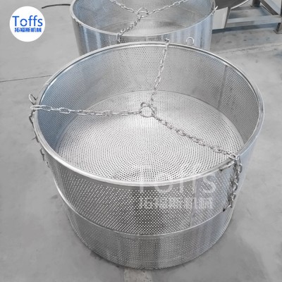汤料熬煮锅 圆形商用食品厂卤肉卤制品加工卤煮锅 自动出料夹层锅图4