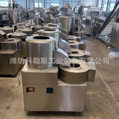 源头工厂土豆清洗脱皮切割一体机小型磨切机切薯条薯片薯丝设备图3