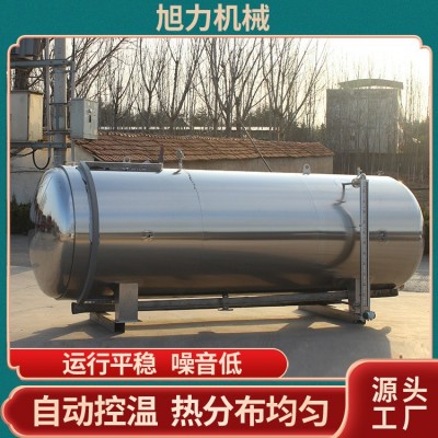 电加热杀菌锅 蒸汽单层高温杀菌锅 旭力机械供应卧式杀菌设备图3