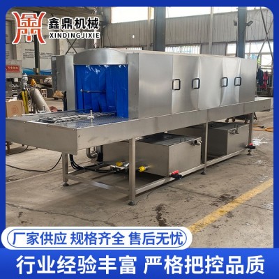 全自动周转筐清洗机 食堂餐盘清洗去油污 蔬菜筐购物篮清洗机厂家图2