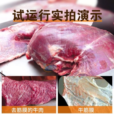 赣云牌去筋膜机牛肉去筋膜机筋膜剔除机自动去筋膜机瘦肉去筋膜机图4