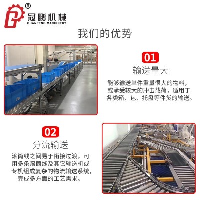 动力滚筒转弯机定制食品180度拐弯机锥形滚筒90度直角转弯输送机