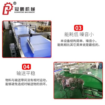 不锈钢传送带食品输送机定制皮带流水线药品全自动304输送带设备图3