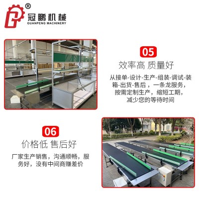 不锈钢传送带食品输送机定制皮带流水线药品全自动304输送带设备图4