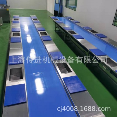 蔬菜分拣输送机 厨房配菜流水线 餐饮管理食堂流水线图3