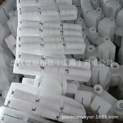 63/103mm滚珠链板 膜包纸箱输送 POM环形输送线 柔性链板输送机图5