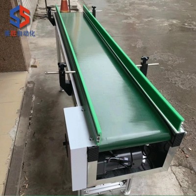 可调高度皮带传送机铝材皮带线小型输送机输送线可移动配套传输机图3