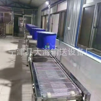 网带式烘干机 蔬菜水果清洗机 多层螺旋网带输送机 多种型号图2