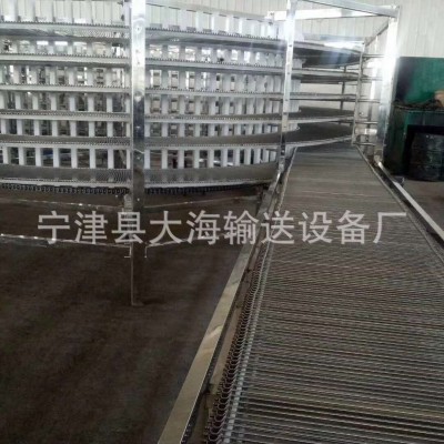 网带式烘干机 蔬菜水果清洗机 多层螺旋网带输送机 多种型号图3