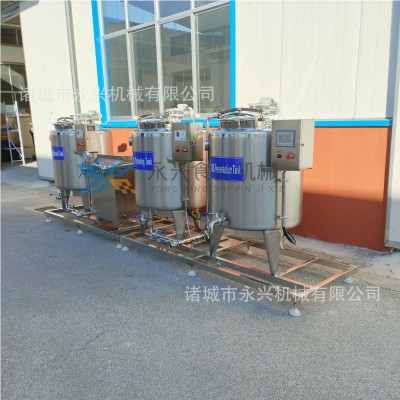 巴氏酸奶杀菌设备 全自动羊奶驼奶液体生产线 小型酸奶生产线图4