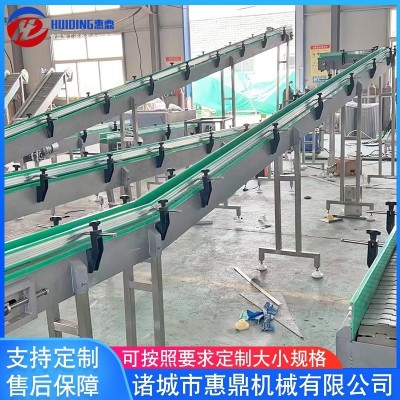 弯道输送机设备 不锈钢转弯输送机 螺旋输送不锈钢链板等输送设备图3