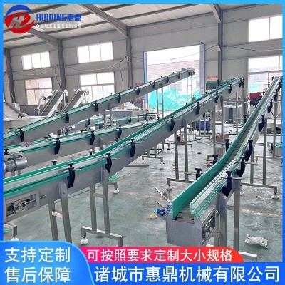 弯道输送机设备 不锈钢转弯输送机 螺旋输送不锈钢链板等输送设备图4