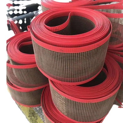 厂家直供特氟龙网带 收缩机烘干线输送带布带耐高温特氟龙网带