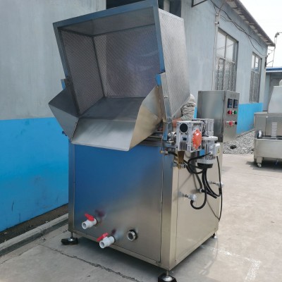 电加热油炸锅 虎皮鸡爪油炸机器 自动出料 自动控温图4