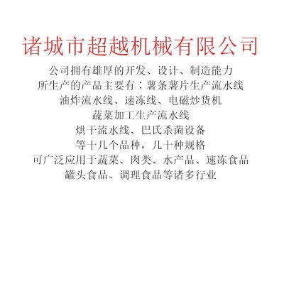 厂家批发速冻薯条薯片生产线 土豆片条生产线 薯条油炸流水生产线图5