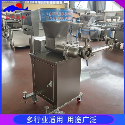 笼包注馅设备 豆沙包注馅机 全自动下陷机 馄钝生产线定量注馅机图3